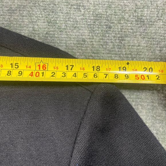 Banana Republic Men's Black Half-Zip Pullover Sweater - Picture 3 of 7